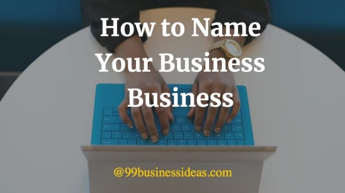 how to name a business