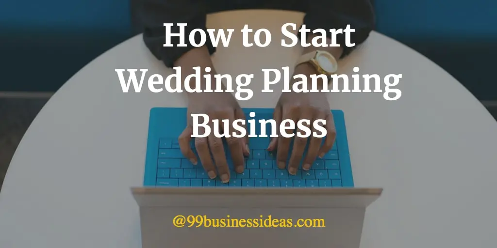how to start wedding planning business