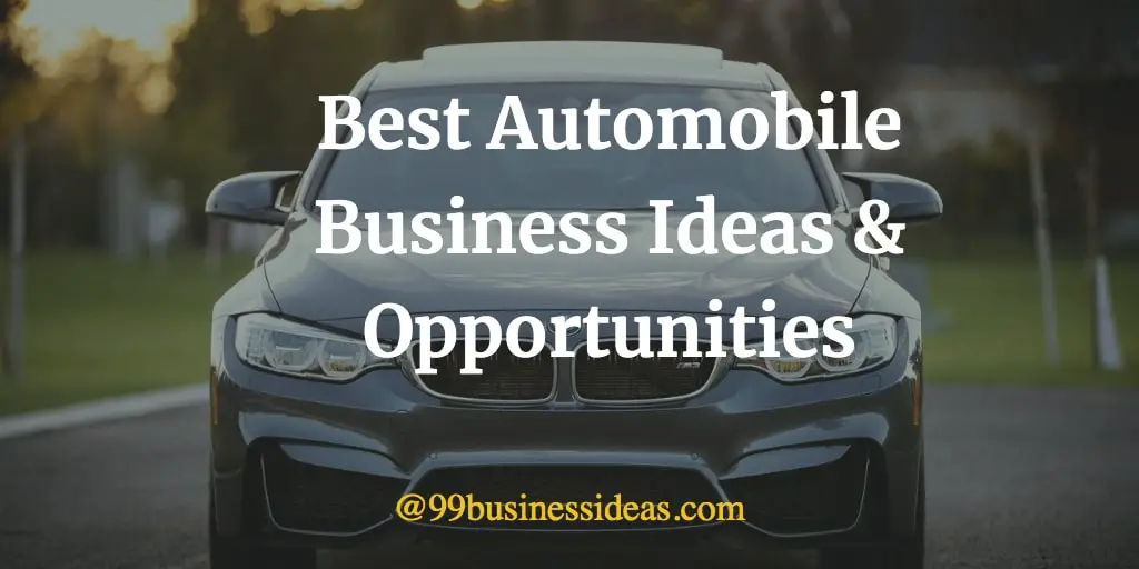 best automobile business ideas