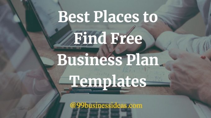 best places to find free business plan templates