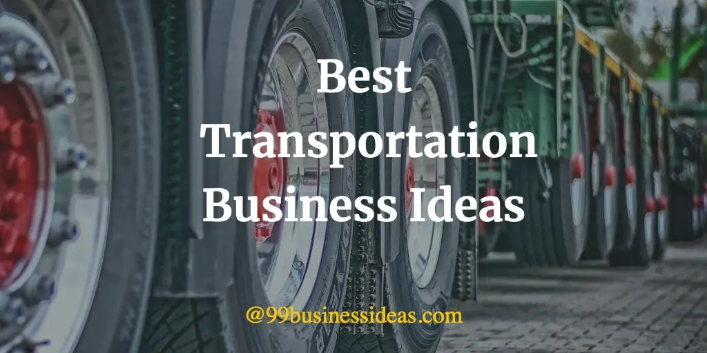 best small transportation business ideas