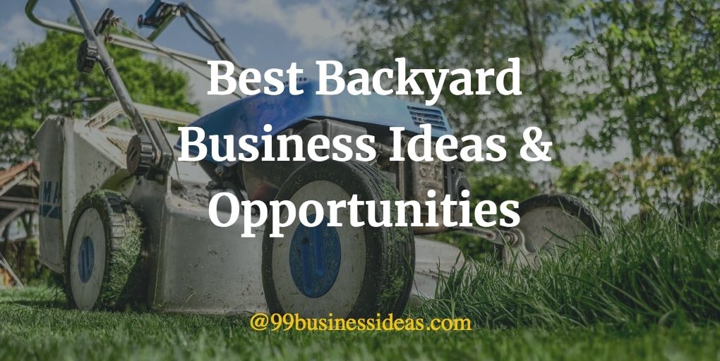 best backyard business ideas