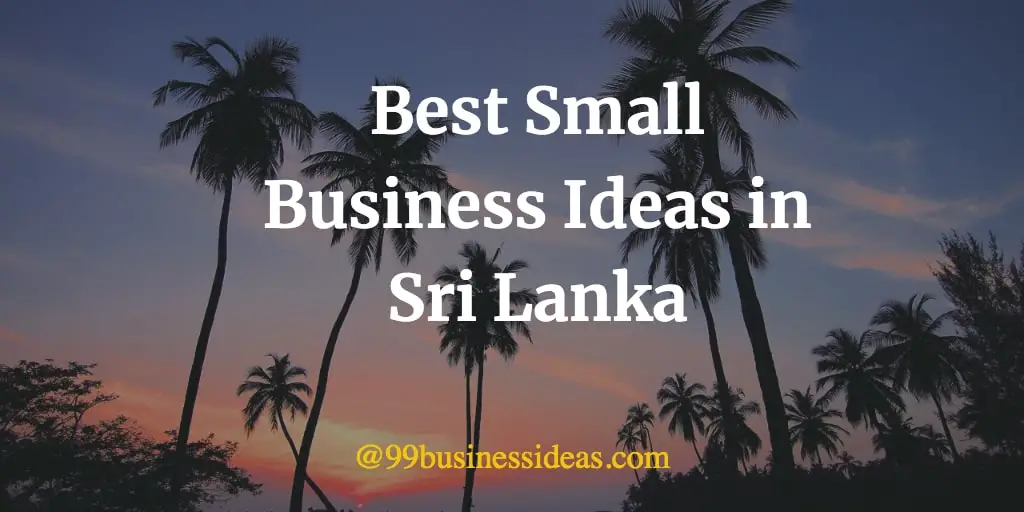 latest business ideas in sri lanka