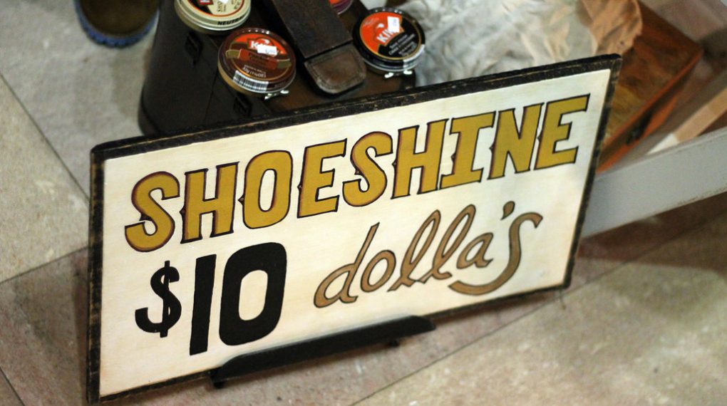 shoe shine shop