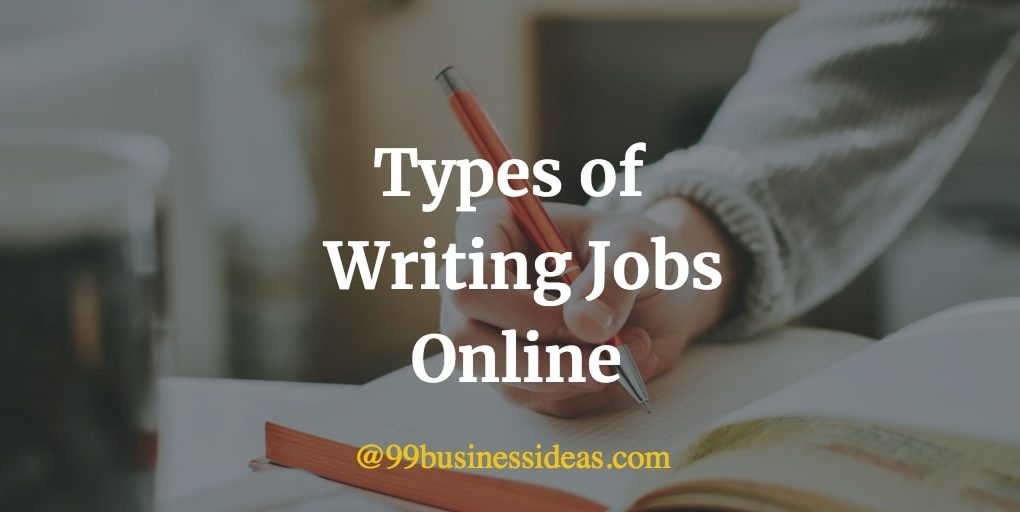 here is a list of best online writing jobs from home