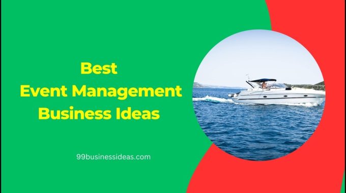 featured image for the article on the best event management business ideas