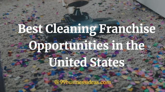 best cleaning franchise opportunities in the USA