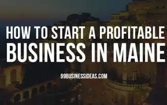 start a business in maine