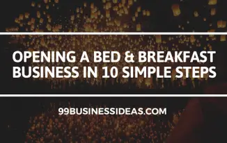 bead and breakfast business