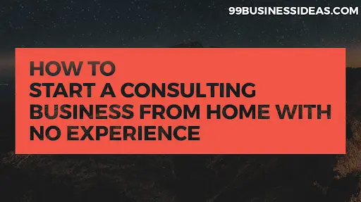 consulting business from home