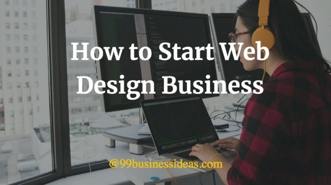 how to start web design business
