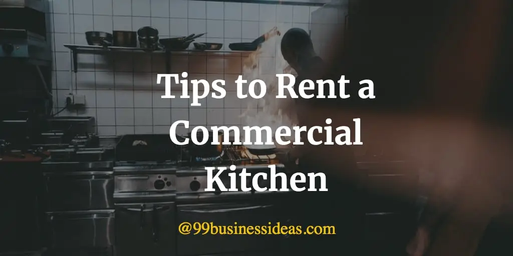how to rent a commercial kitchen
