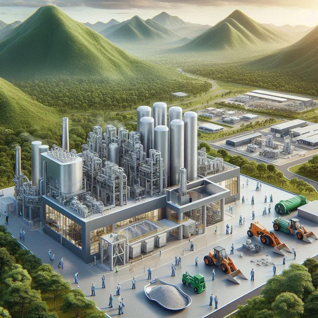 image of lithium processing unit in zimbabwe