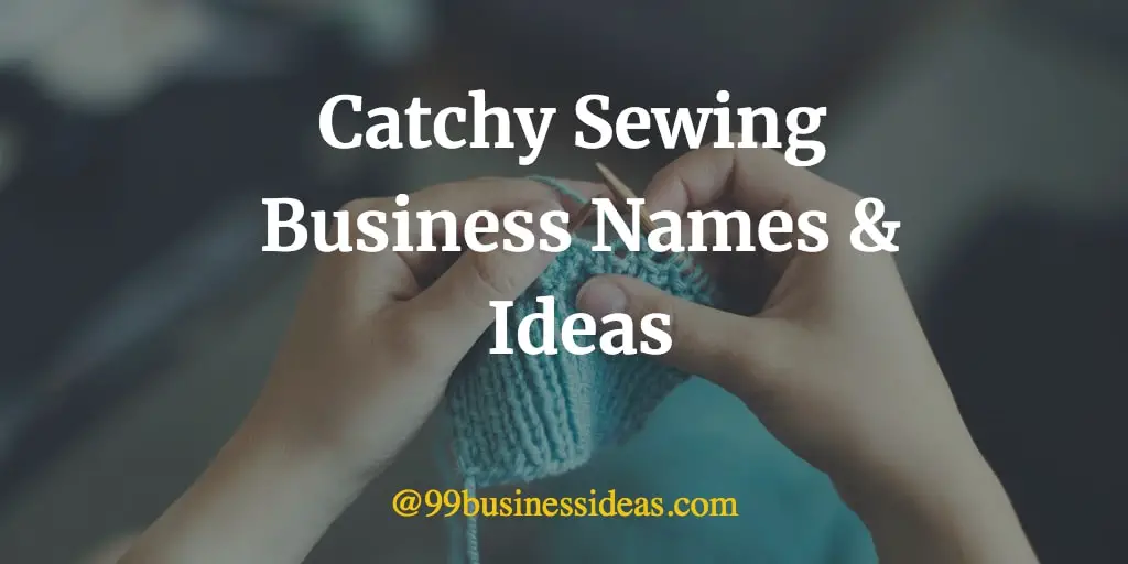 Home sewing business name ideas