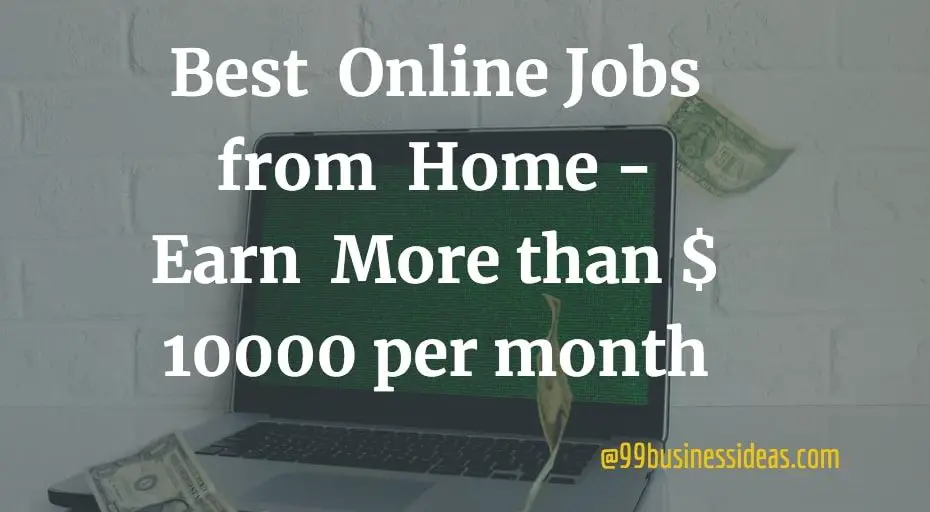 best online jobs from home