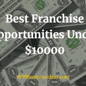 best franchise opportunities under $10000