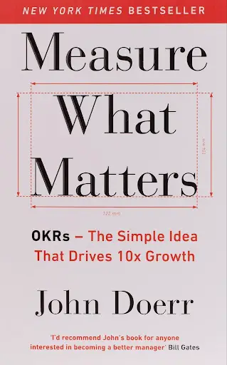 measure what matters management book