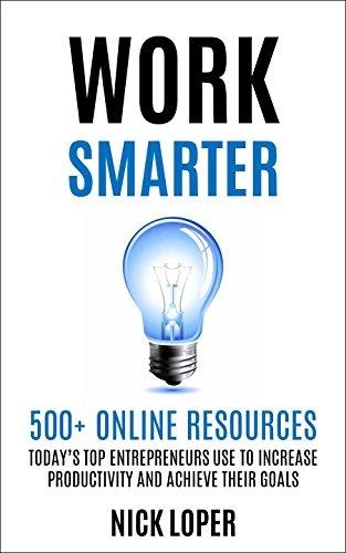 work smarter productivity book