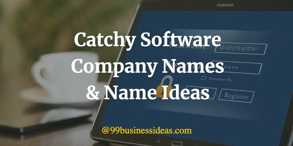 list of catchy software company names