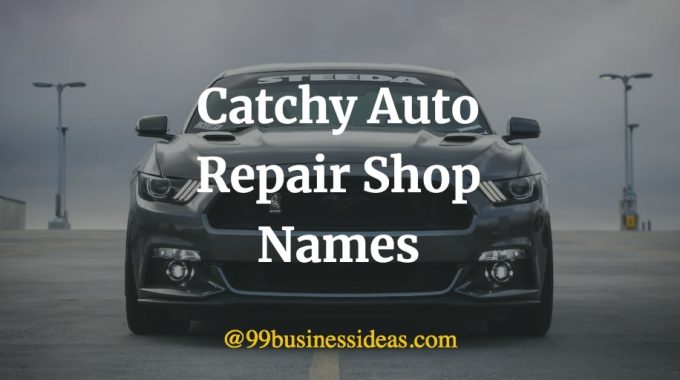 best auto repair shop names