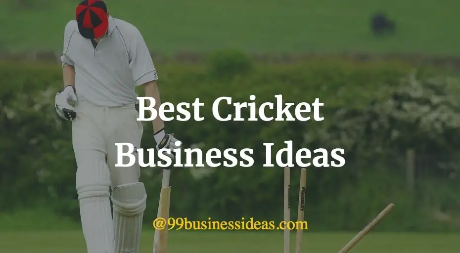 best cricket business ideas