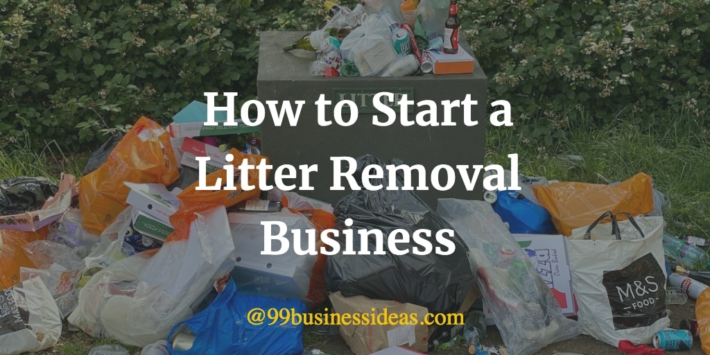 How to Start a Litter Removal Business in 13 Steps