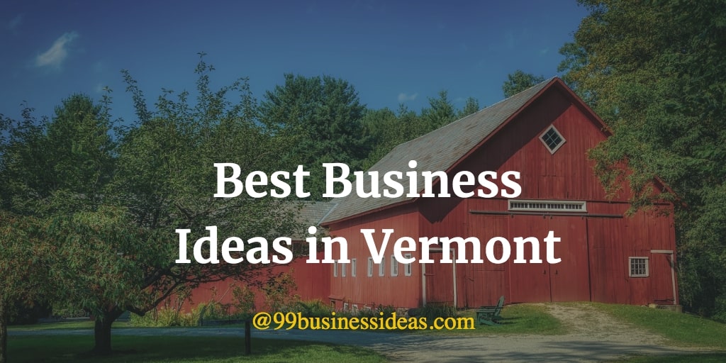 Best 20 Small Business Ideas in Vermont with Good Profit