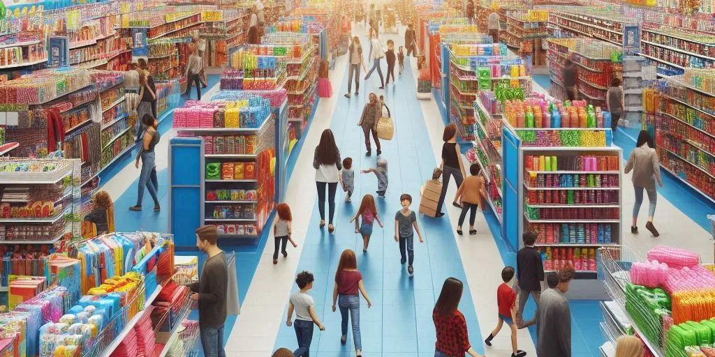 image of a discount retail store