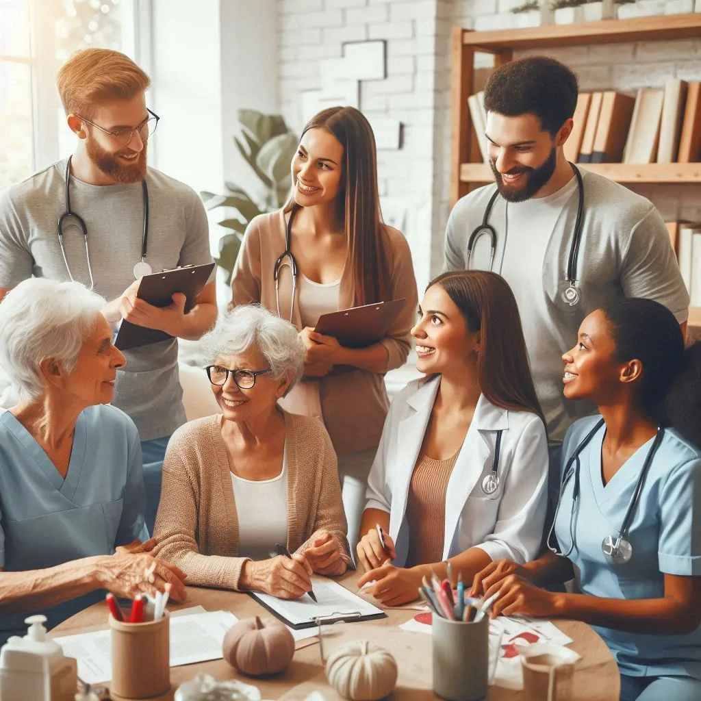 Concierge Nursing Services - an image of home healthcare business for nurses