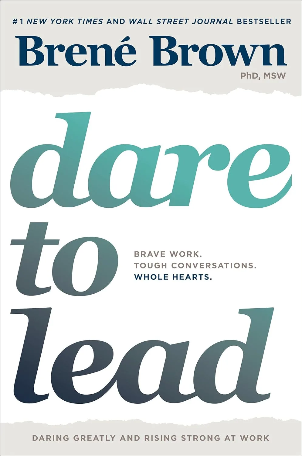 dare to lead motivational book