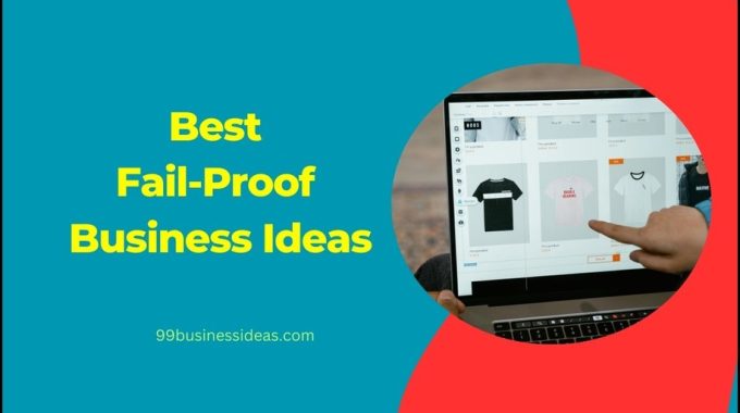 featured image of fail proof business ideas blog article